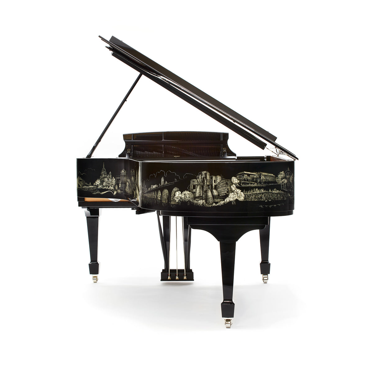 Steinway & Sons Minneapolis-St. Paul Skyline Grand Piano