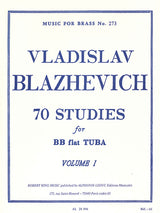 70 Studies for Bb Tuba – Volume I