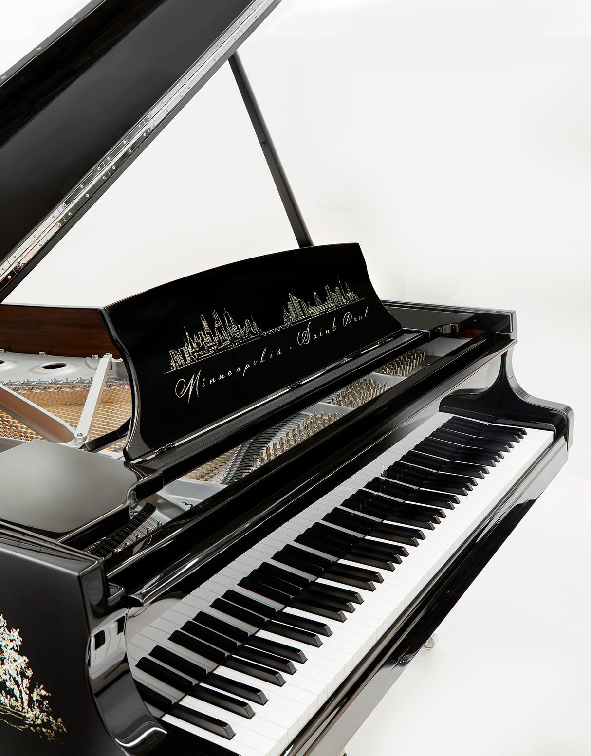 Steinway & Sons Minneapolis-St. Paul Skyline Grand Piano