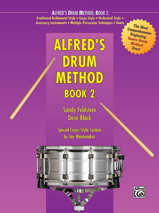 Alfred's Drum Method - Book 2