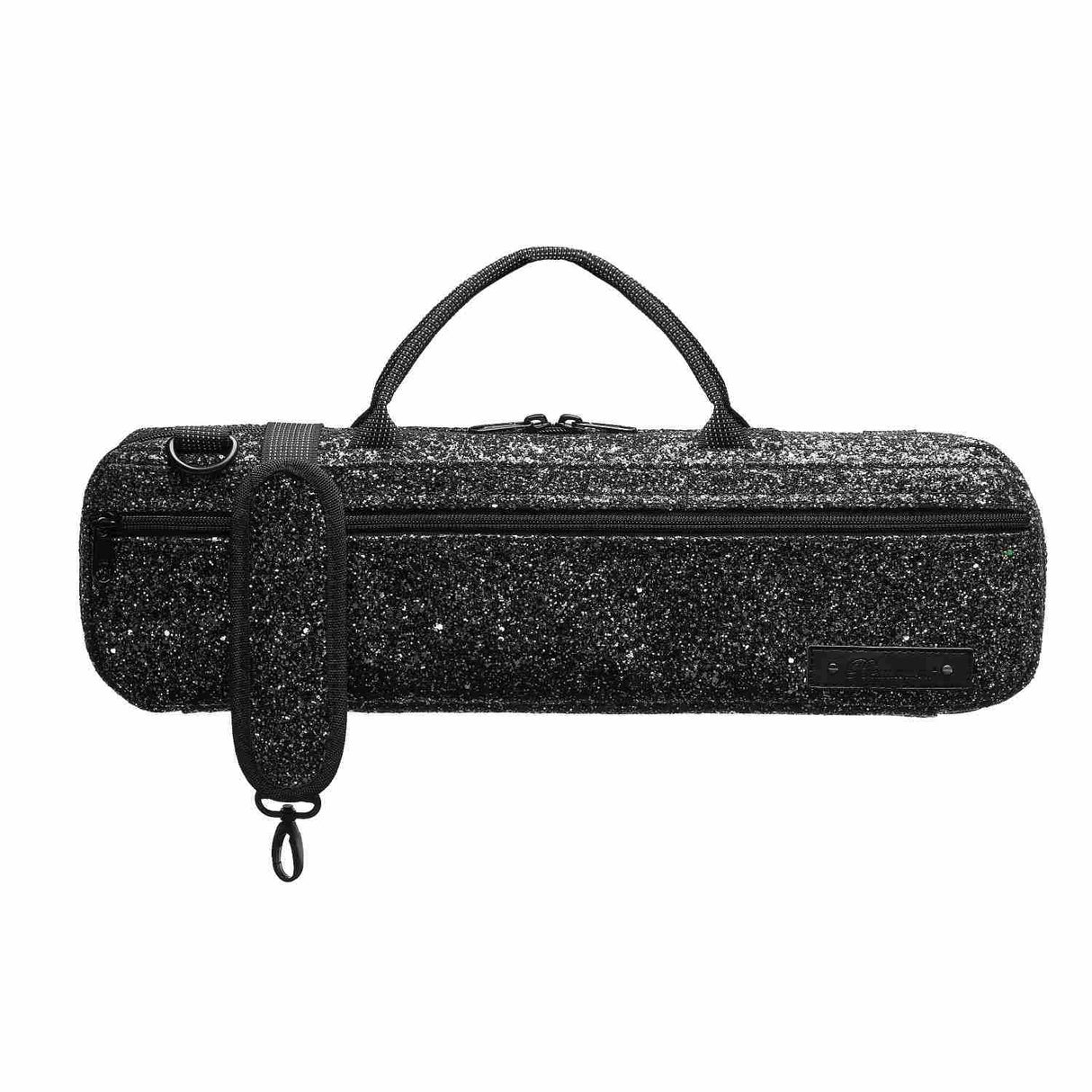 Beaumont Flute B-Foot Bag - Black Sparkle