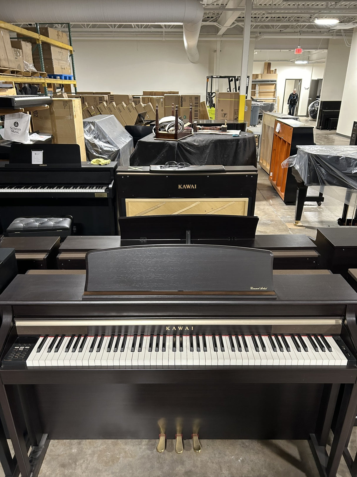 Used Kawai CA-95 Dark Rosewood Digital Piano