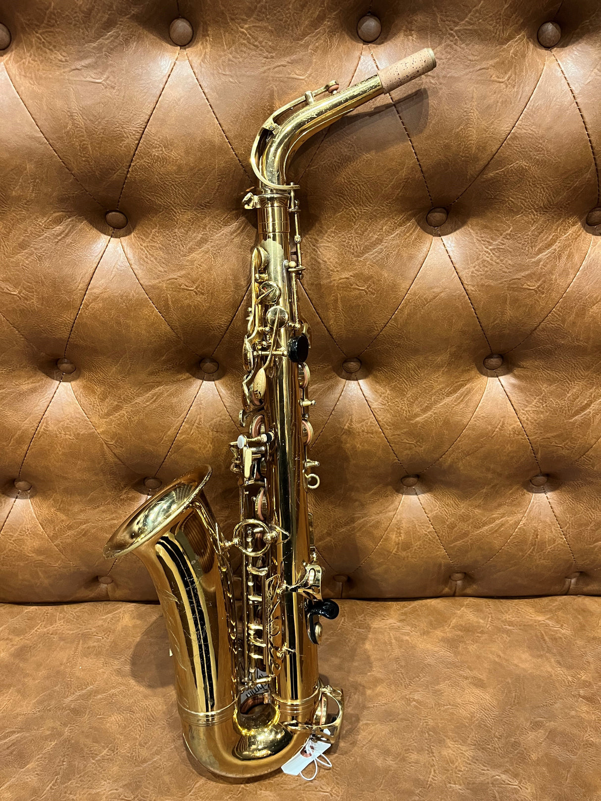 Consignment Selmer Mark VI Alto Saxophone - sitting on a couch keys not showing