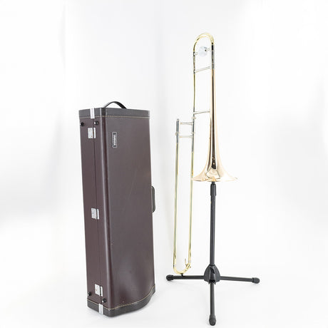 Consignment Yamaha YSL-681B Straight Large Bore Tenor Trombone with case