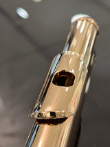 Demo Powell Handmade Custom 14k Gold Headjoint, Philharmonic Cut