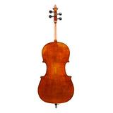 The backside of the Eastman 601 Albert Nebel Cello