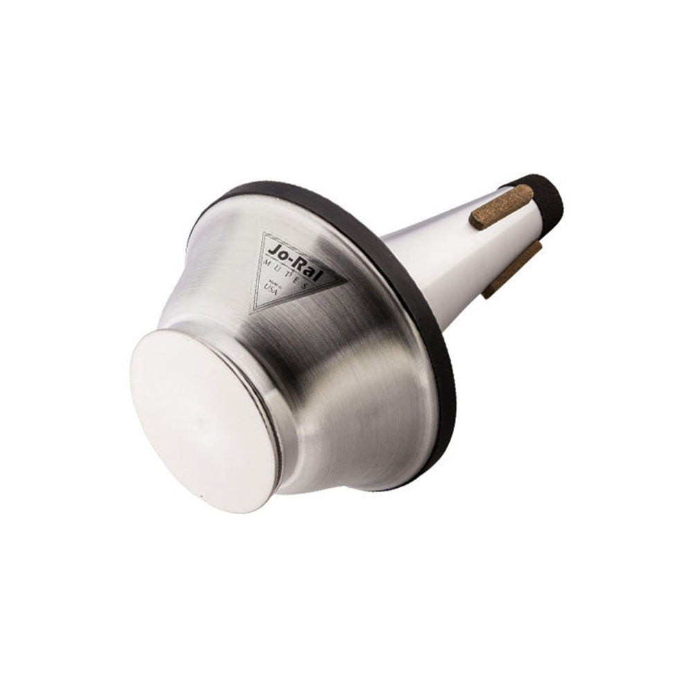 Jo-Ral Adjustable Cup Mute for Tenor Trombone - On its side