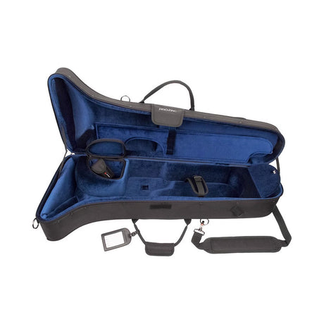 Protec PRO PAC PB309CT Bass Trombone Case - sitting open 