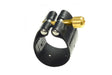 Rovner Dark alto saxophone ligature.