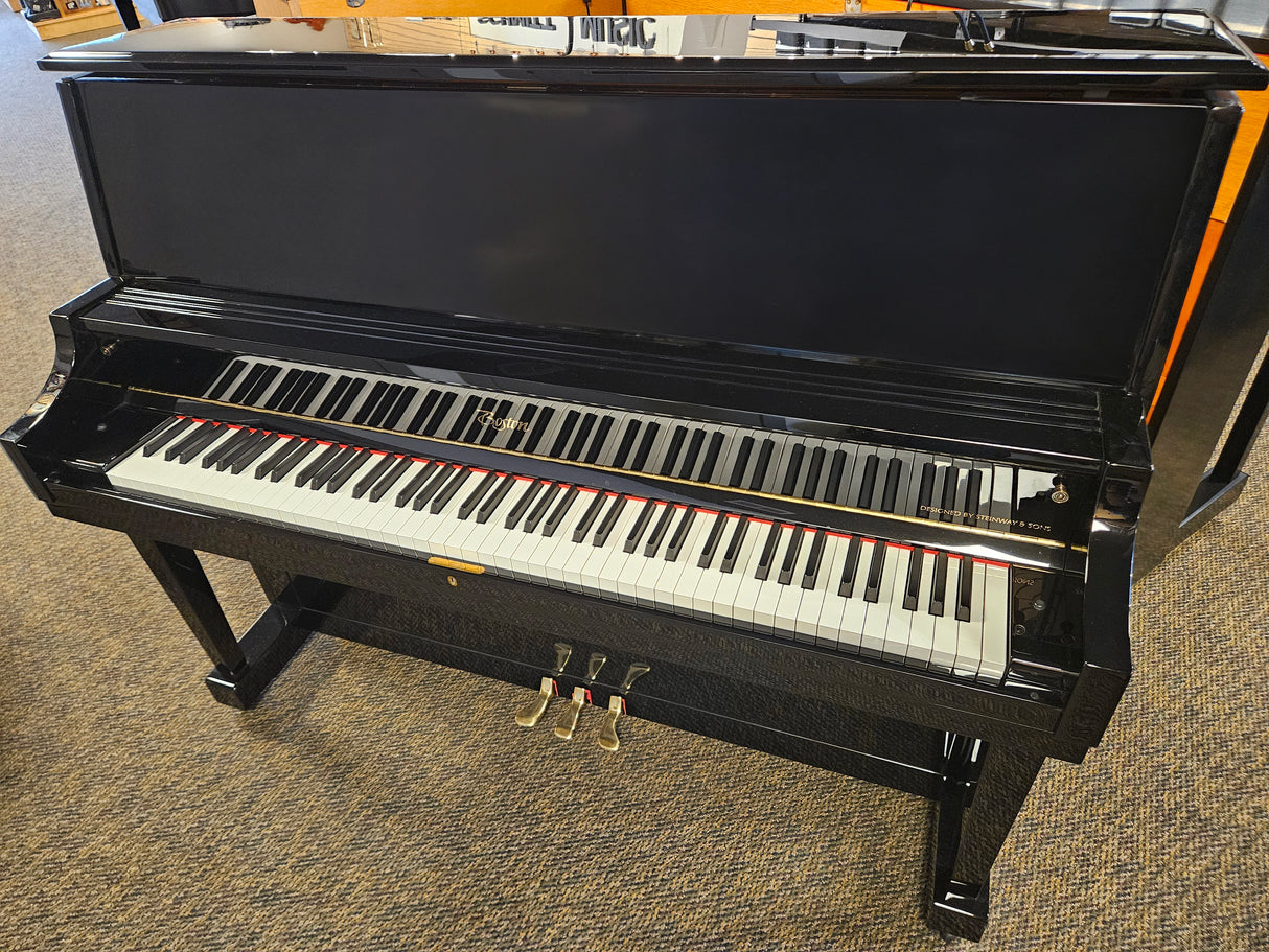 Used Boston Professional UP120 Ebony Polish 46" Upright Piano