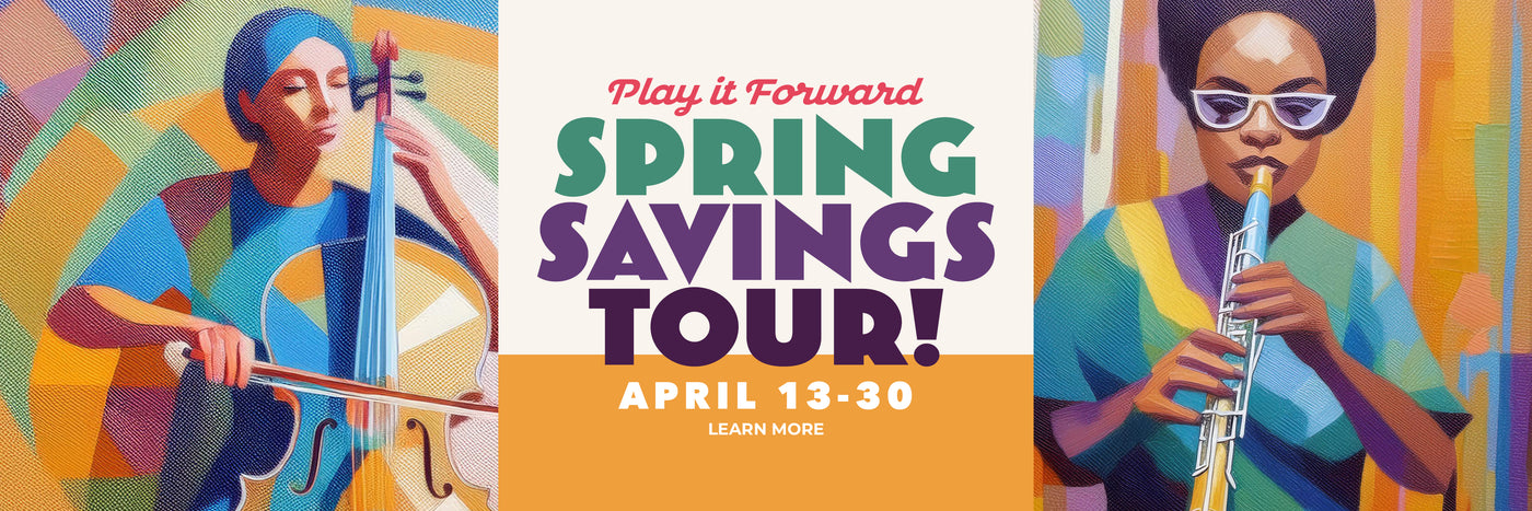 Play It Forward, Spring Savings Tour, April 13 - 30