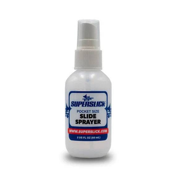 The 2 fl. oz. plastic superslick spray bottle