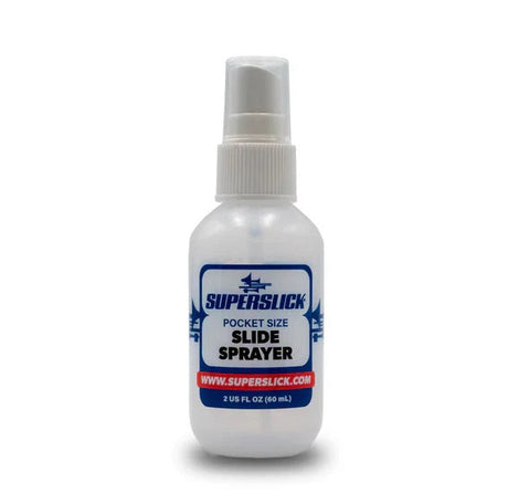 The 2 fl. oz. plastic superslick spray bottle