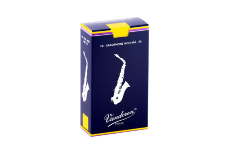 Box of Vandoren Alto Saxophone reeds