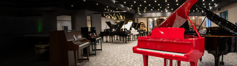 Schmitt Music Bloomington piano showroom