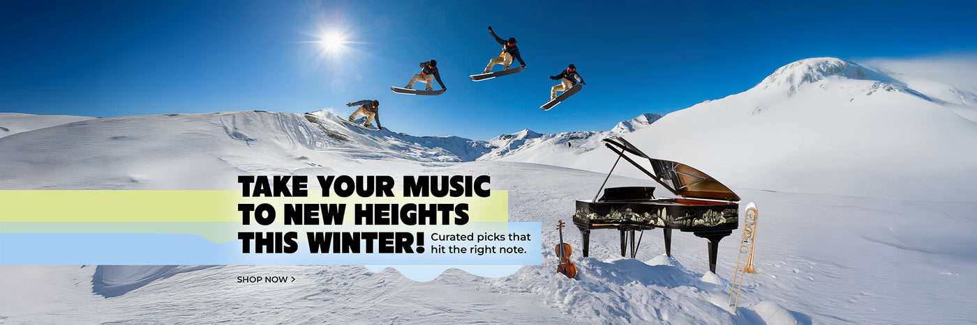 Take your music to new heights this winter, gift ideas