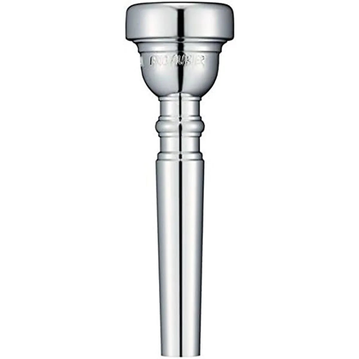 The silver-plated Yamaha Eric Aubier Signature Series trumpet mouthpiece