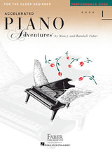 Accelerated Piano Adventures for the Older Beginner by Faber - Performance Book