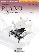 Accelerated Piano Adventures for the Older Beginner by Faber - Technique & Artistry Book