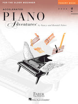 Accelerated Piano Adventures for the Older Beginner by Faber - Theory Book