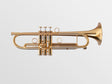 Adams A1 Bb Trumpet - upright and facing sideways