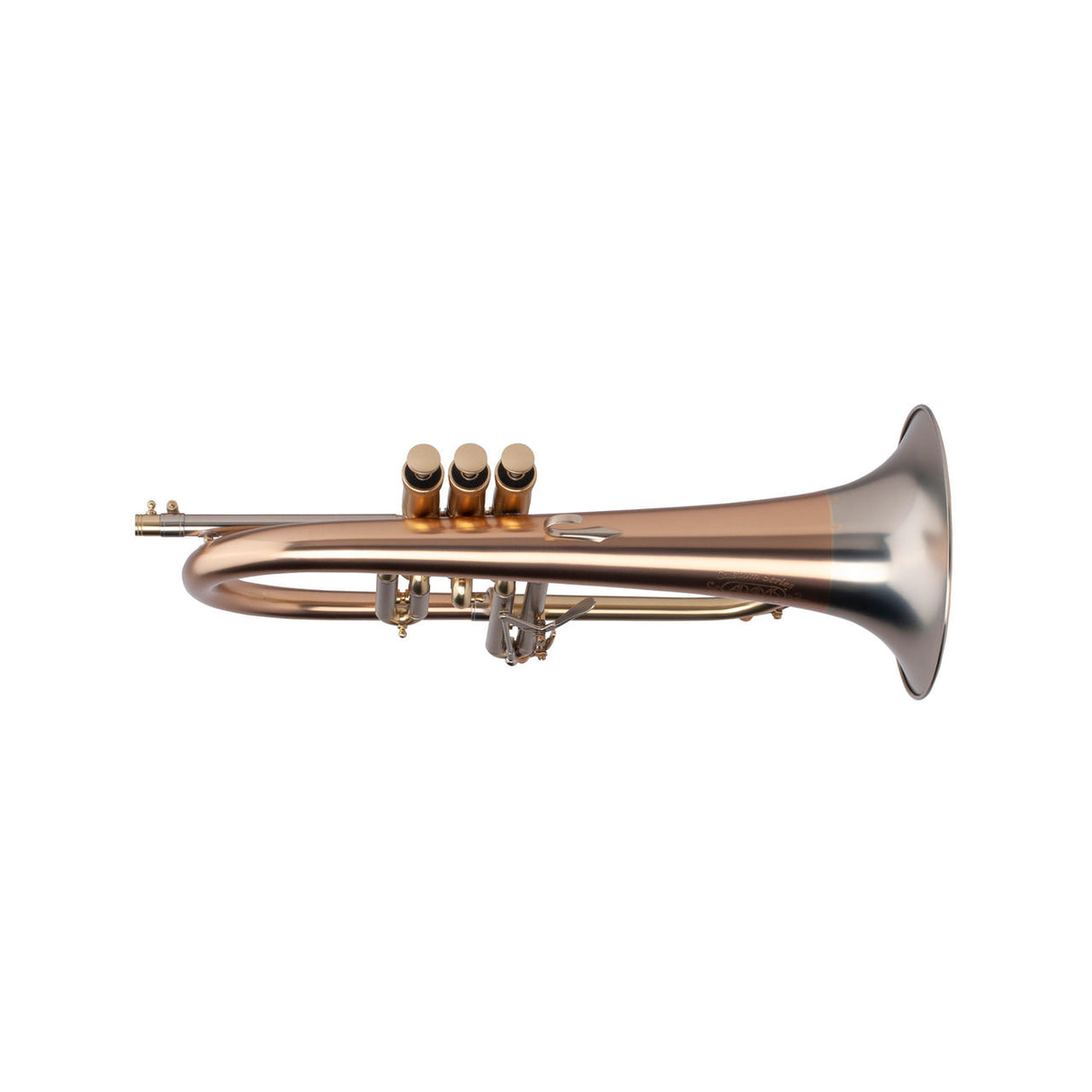 Adams F1 Bb Flugelhorn - seen from the top