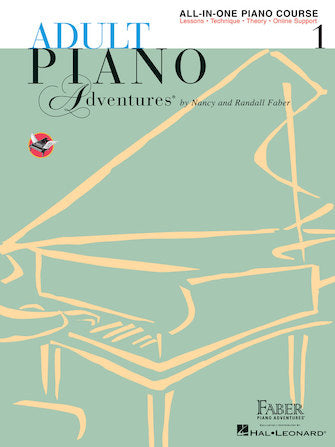 Adult Piano Adventures All-in-One Piano Course by Faber