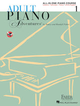 Adult Piano Adventures All-in-One Piano Course by Faber