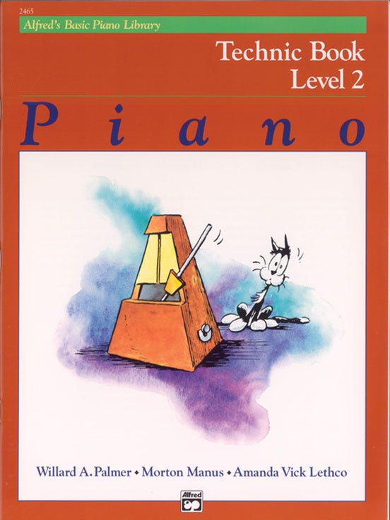 Alfred's Basic Piano Library - Technic Book