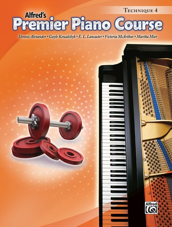 Alfred's Premier Piano Course - Technique Book