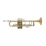 Bach Stradivarius 18037 Bb Trumpet Clear Lacquered - with mouthpiece in it