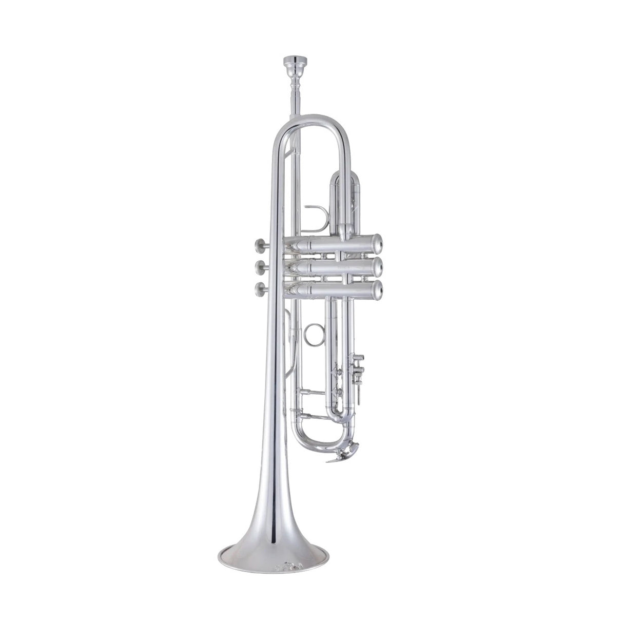 Bach Stradivarius 18037 Bb Trumpet Silver Clear