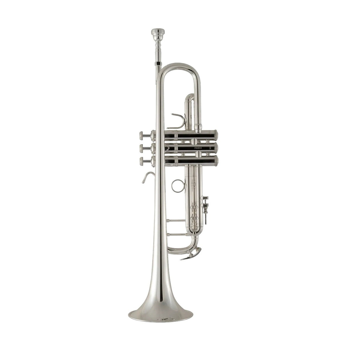 Bach Stradivarius 18037 Bb Trumpet Silver Clear