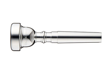 Silver-plated, Bach Classic Series trumpet mouthpiece