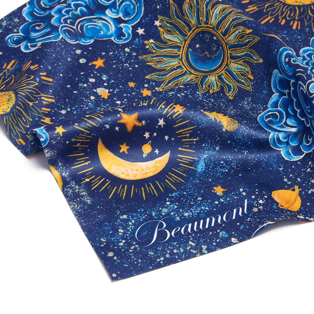 The Beaumont Large Microfiber Polishing Cloth - Cosmic Sonata