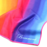 The Beaumont Large Microfiber Polishing Cloth - Hazy Rainbow