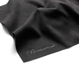 The Beaumont Large Microfiber Polishing Cloth - Symphonic Black