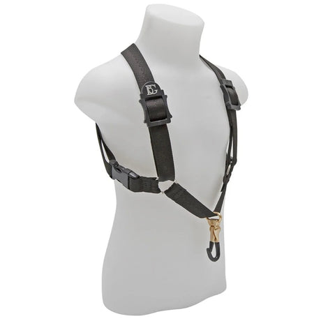 The BG France S40MSH saxophone harness on a male mannequin