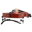 The BonMusica shoulder rest  attached to a violin