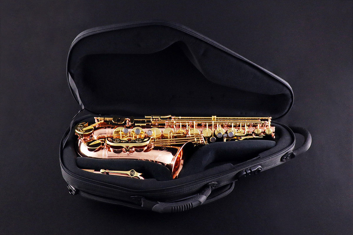 Buffet Senzo Red Brass Alto Saxophone in case