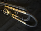 Butler C10 Large Bore Tenor Trombone - close up of tube wrapping