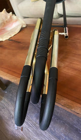 Butler Trombone C12 Bass Trombone - top view of the tuning slides