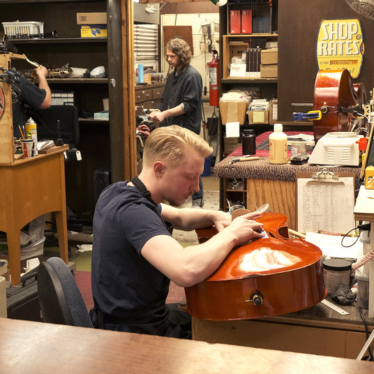 repairing a cello