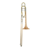 Conn 88HO Large Bore Tenor Trombone Rose Brass - standing vertically