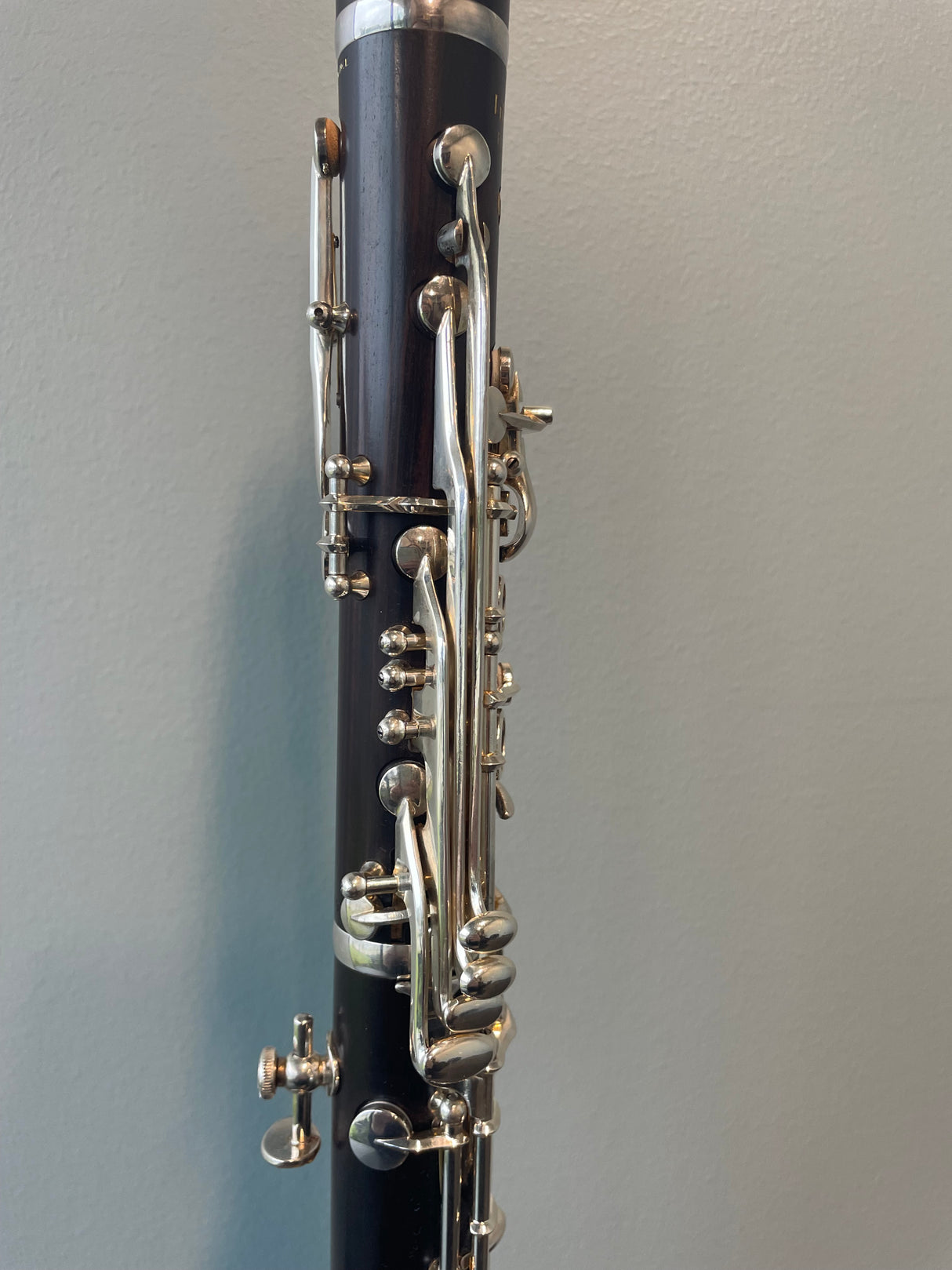 Consignment C Leblanc Opus Clarinet - close up on the throat tone keys