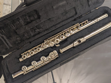 A consignment Muramastsu AD Flute - in it's case 