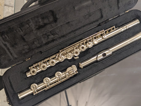 A consignment Muramastsu AD Flute - in its case