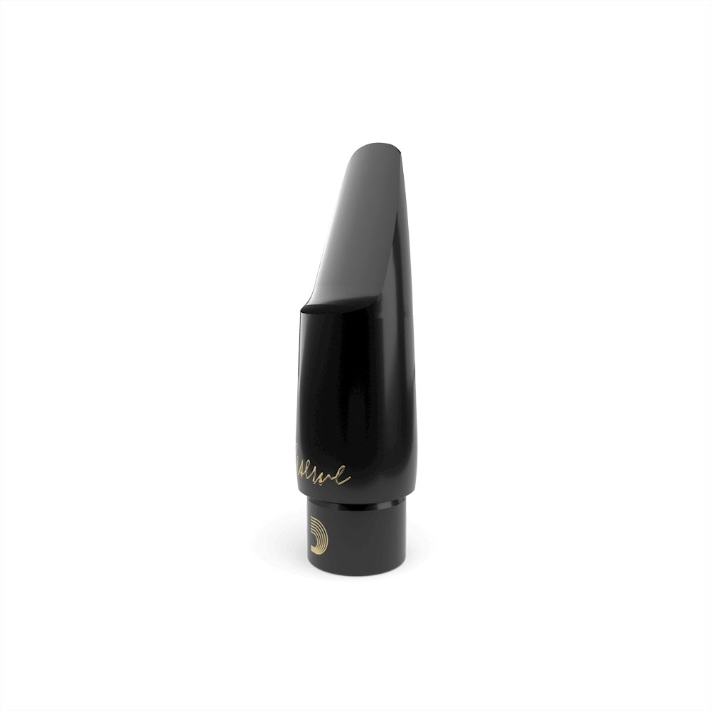 D'Addario Reserve Alto Sax Mouthpiece - standing upright, angled 45 degrees 