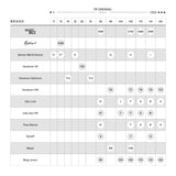 A comparison chart of D'Addario Tenor sax mouthpieces and other brands of tenor sax mouthpieces.