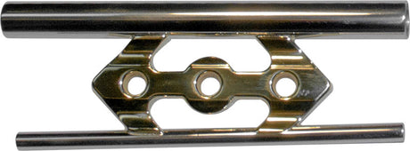 Edwards T396-AR Large Bore Tenor Trombone - close up on the Scalloped Harmonic Bridge